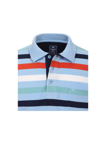 Redmond Poloshirt langarm für Damen in blau