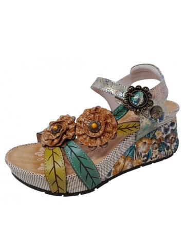 LAURA VITA Keilsandalette Laura Vita in Beige