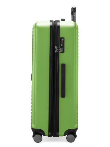 Hauptstadtkoffer Mitte - Großer Reisekoffer Trolley 77cm XXL Erweiterung TSA 130L in Apfelgrün