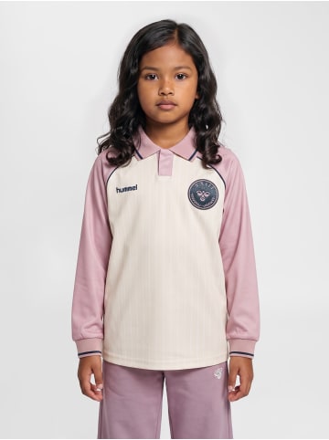 Hummel Polo Raglanärmel Hmljr Loose Kinder in SEA FOG