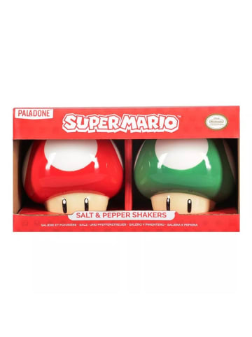 Super Mario Super Mario Mushrooms Salz- und Pfefferstreuer-Set