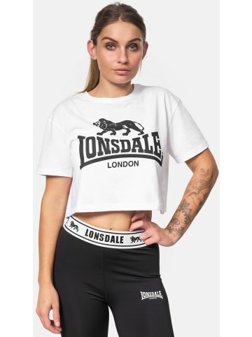 Lonsdale Shirt "Gutch Common" in Weiß