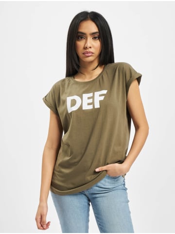 DEF T-Shirts in olive