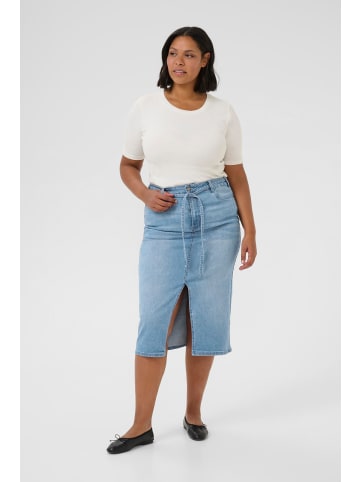KAFFE curve Denimrock KCzarah Regular fit in Light Blue Denim