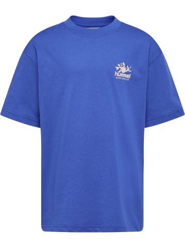 Hummel T-Shirt Hmljr Loose Kinder in DAZZLING BLUE