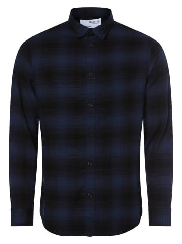 Selected Hemd SLHSlimowen in indigo schwarz