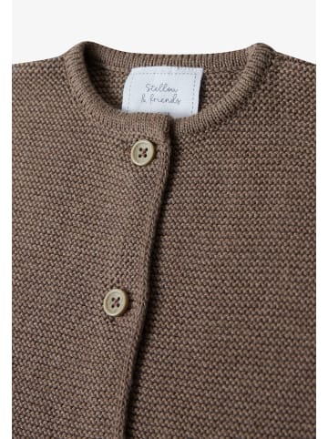 Stellou & friends Strick-Cardigan in braun
