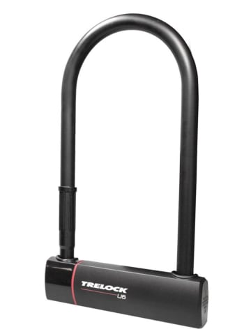 TRELOCK Bügelschloss U6 in schwarz