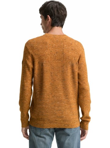 Tom Tailor Rundhalspullover für Herren in orange