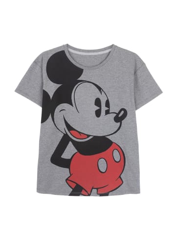 Disney Mickey Mouse T-Shirt kurzarm Mickey in Schwarz