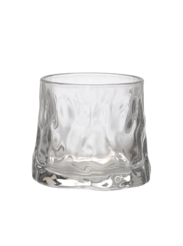 ZOHA 2er Set Whiskyglas Whisky Iceberg - Glas Wasserglas Saft - 180 ml in Transparent