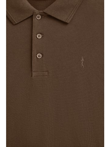 Polo Club Poloshirt MAN RIGBY GO POLO LS IO LONG SLEEVE REGULAR FIT in Braun