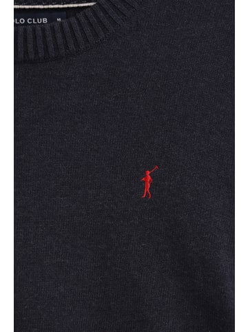 Polo Club Pullover in Marineblau Vigore