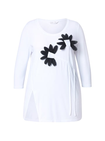 MIAMODA Shirt in schneeweiß