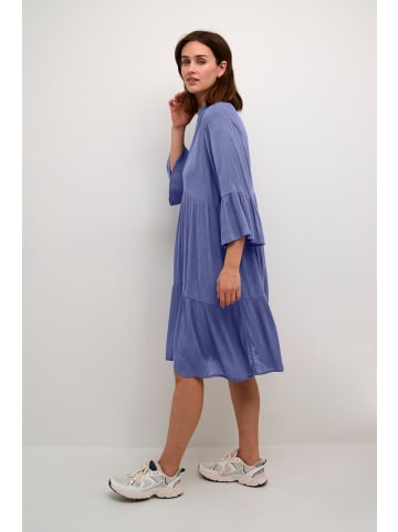 Kaffe Kleid KAmarianah A-shape in Blue Indigo