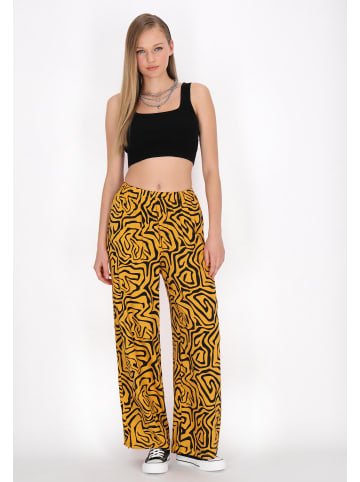 myMo ROCKS Pants in mustard black