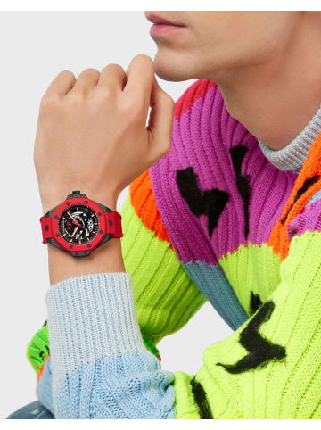 Philipp Plein Automatikuhr für Herren in rot