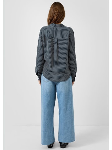 QS Bluse in 58G0_tiefblau