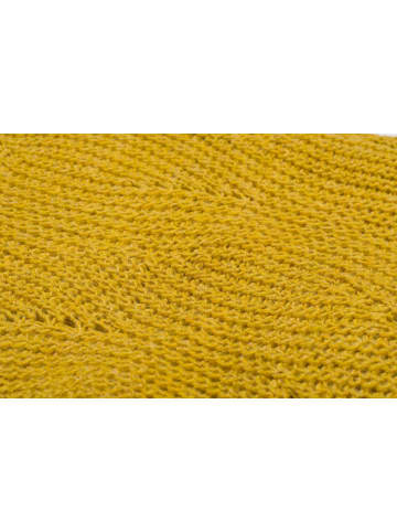 styleBREAKER Strick Schal in Curry