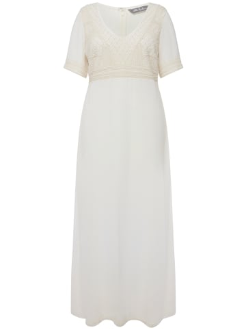 Ulla Popken Midikleid in offwhite