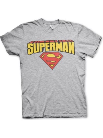 Superman T-Shirt in Grau