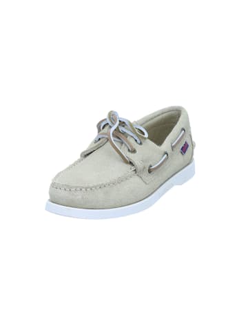 Sebago Schnürschuhe Docksides Portland W in beige camel