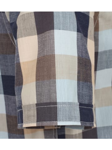 CASAMODA Freizeithemd Kurzarm in Blau