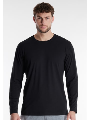 Götzburg Longsleeve 2Er Pack California in schwarz-dunkel-uni