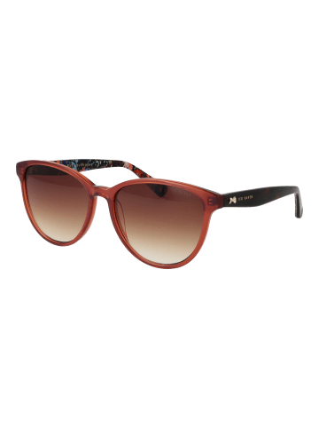 Ted Baker Frauen Sonnenbrille Rund Braun