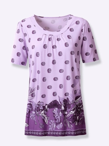 WITT WEIDEN Shirt in flieder-bedruckt