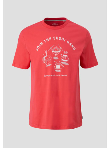 s.Oliver T-Shirt in 25D1_korallrot
