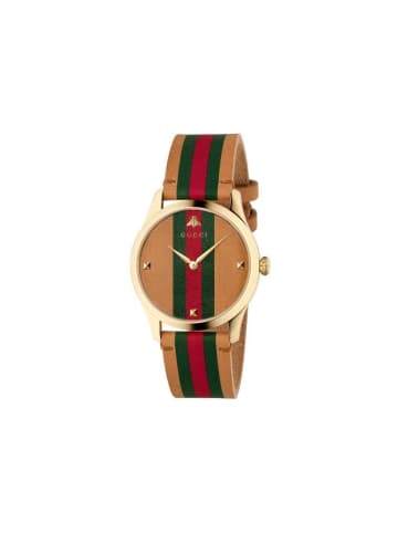Gucci Uhr aus Edelstahl Model YA1264077
