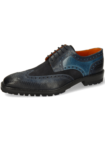 MELVIN & HAMILTON Derby Schuh Marvin 1 in Blau