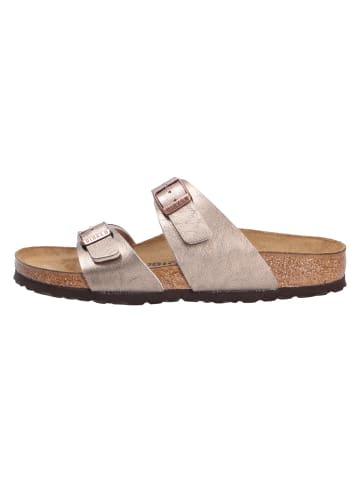 Birkenstock Tieffußbett Pantolette in braun