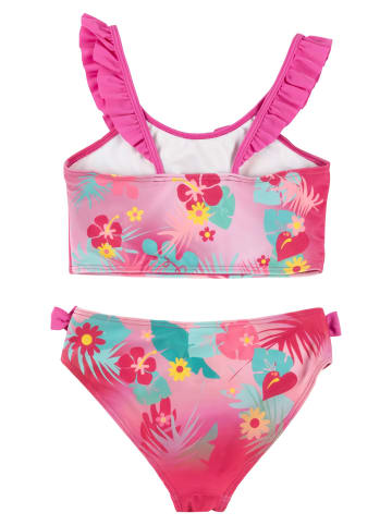 MINNIE MOUSE Disney Minnie Mouse Bikini mit Rüschen Zweiteiler Schwimmanzug in pink