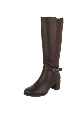 Ital-Design High Heel in Braun