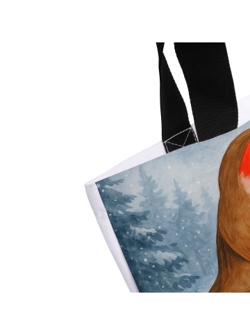 Mr. & Mrs. Panda Schultasche Rotkehlchen Schlitten Design ohne S... in Weiß