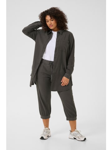 KAFFE curve Caprihose KCnana Regular fit in Black Oyster