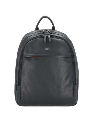 Jump Uppsala Rucksack Leder 42 cm Laptopfach in marine