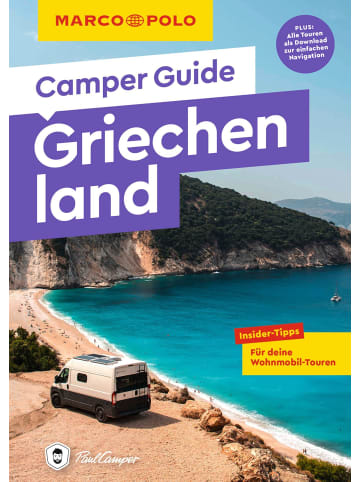 Mairdumont MARCO POLO Camper Guide Griechenland | Insider-Tipps für deine Wohnmobil-Touren