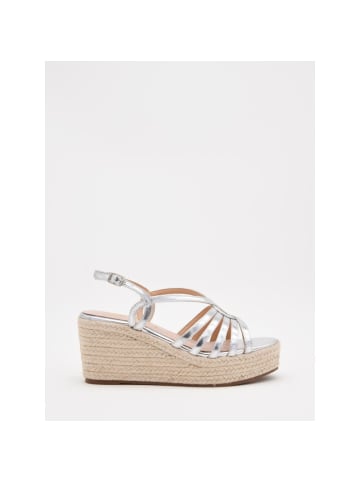 Montevita Sandalen Keil Sparta Fetime Fetime Silber in Gold