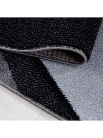 Teppich Boss Kurzflor Teppich Pago Schwarz