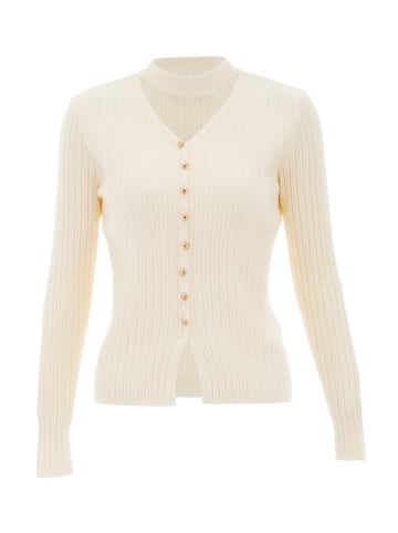VIRITA Women Strickjacke in Wollweiss