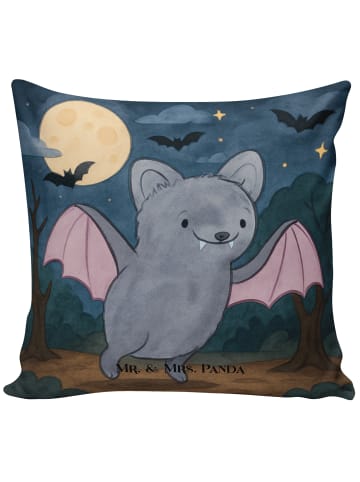 Mr. & Mrs. Panda Kissen 40x40 Fledermaus Erschrecken Design ohne... in Weiß