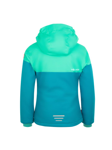 Trollkids Skijacke "Hallingdal" in PetrolgrÃ¼n/Dunkle Minze