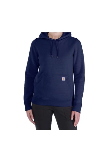 CARHARTT  Kapuzensweatshirt Clarksburg in Marineblau