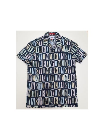 Tommy Hilfiger Kurzarm FreizeitHemd für Herren in blau