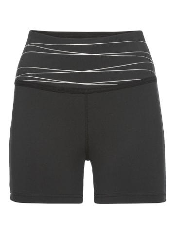 Vivance Active Shorts in schwarz, silber