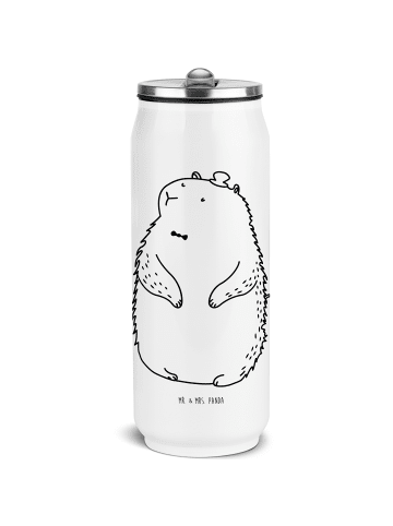 Mr. & Mrs. Panda Thermobecher Murmeltier ohne Spruch in Weiß
