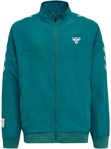 Hummel Hummel Reißverschluss Jacket Raglanärmel Hmlgg12 Multisport Kinder in DEEP LAGOON